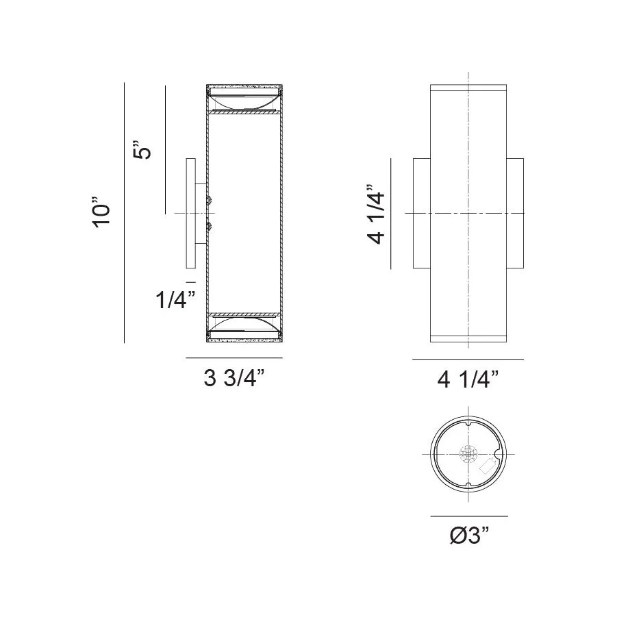Tubular Wall Sconce - Image 3