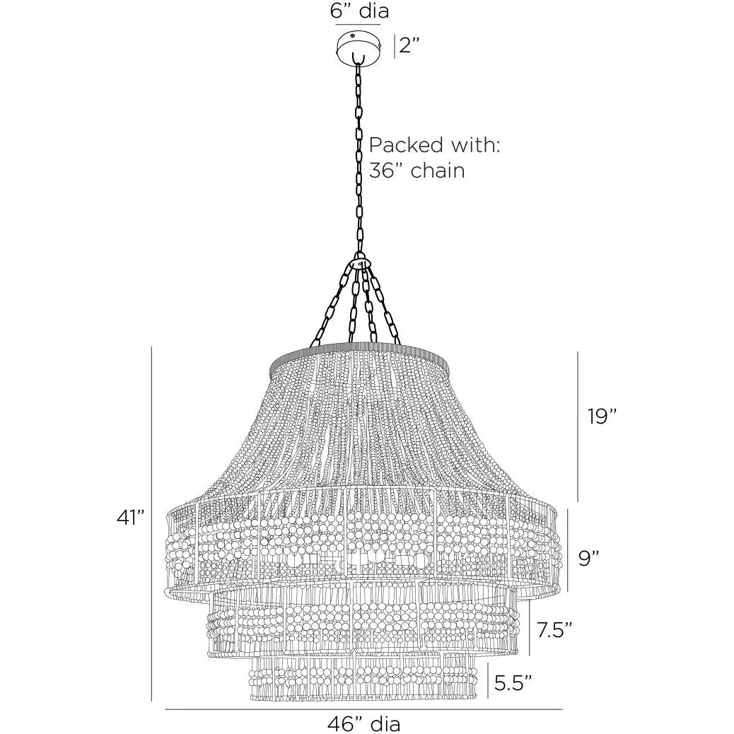 Tulane Large Chandelier - Image 7