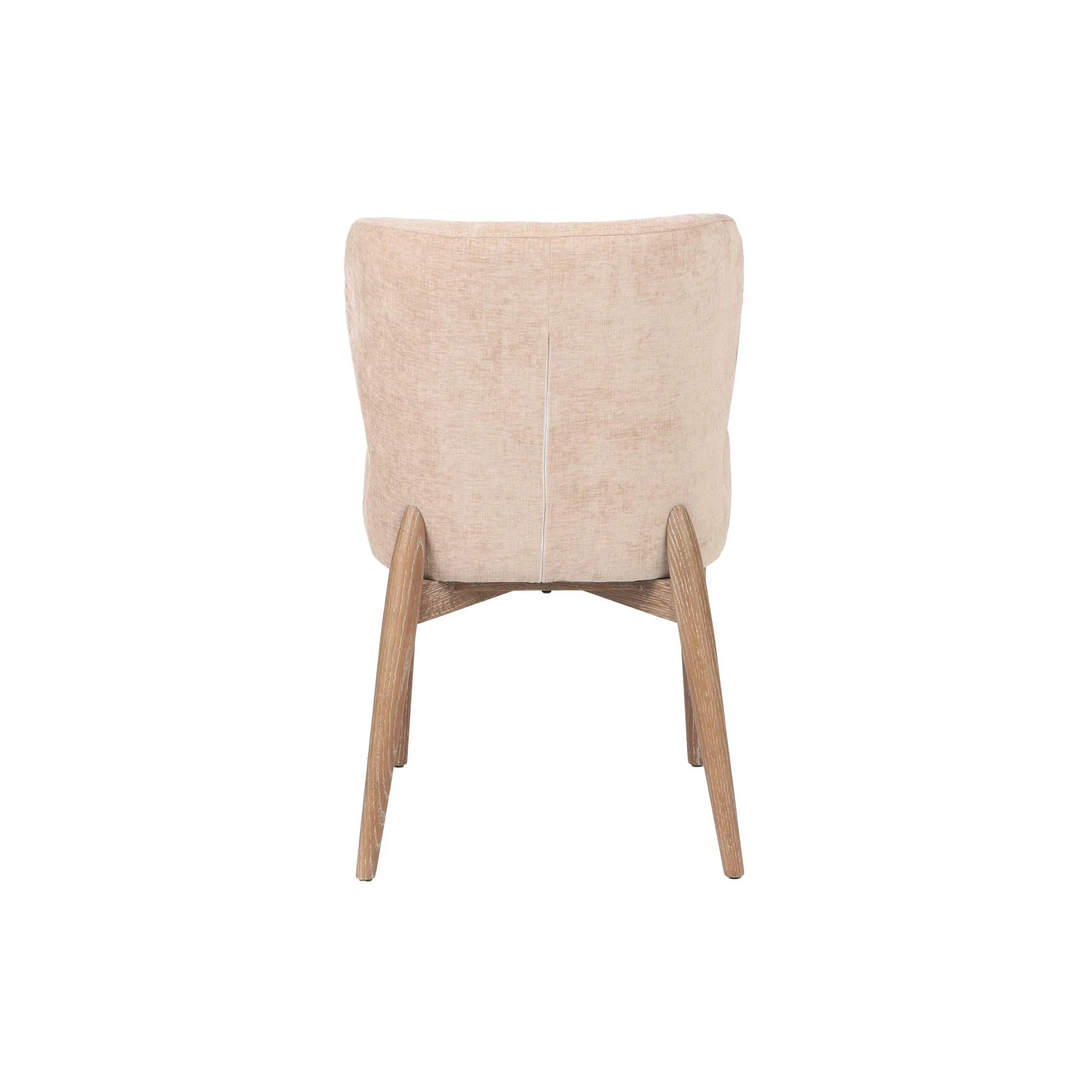 Uffizi Dining Chair - Champagne Chenille - Image 4