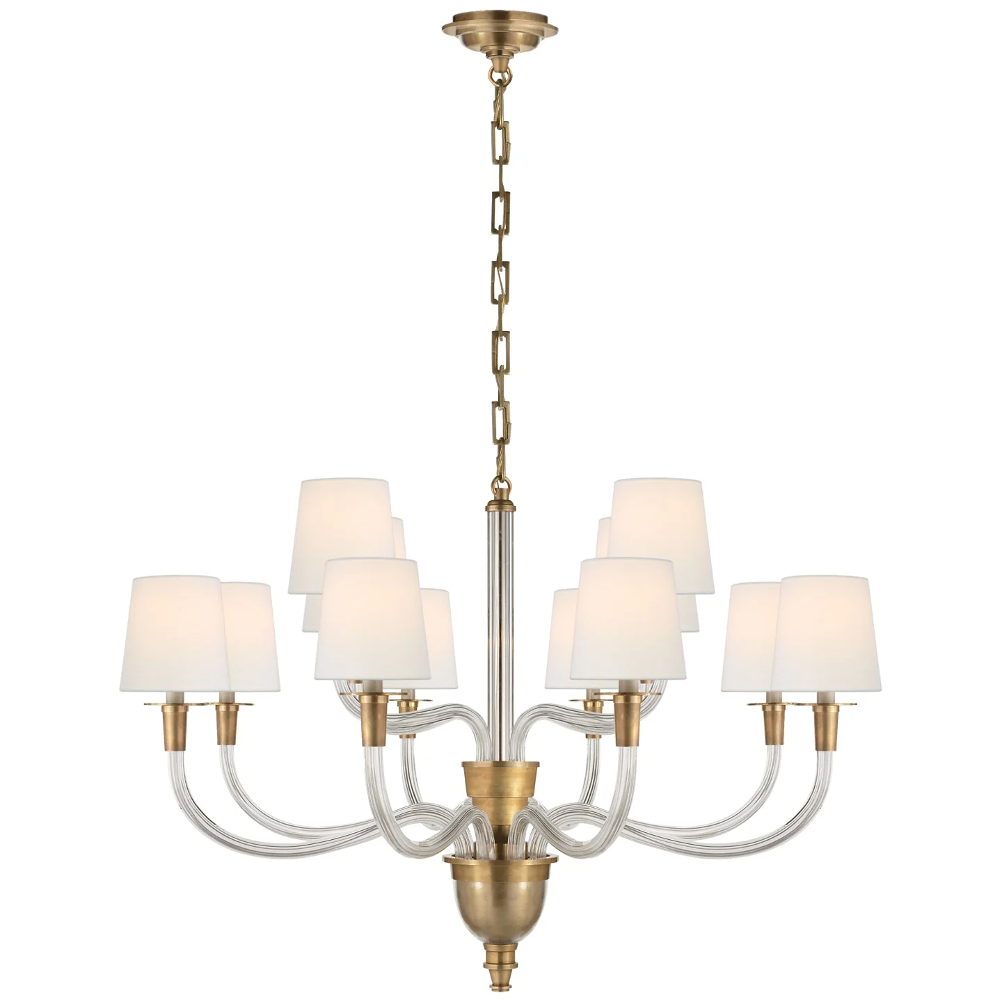 Vivian Large Two-Tier Chandelier