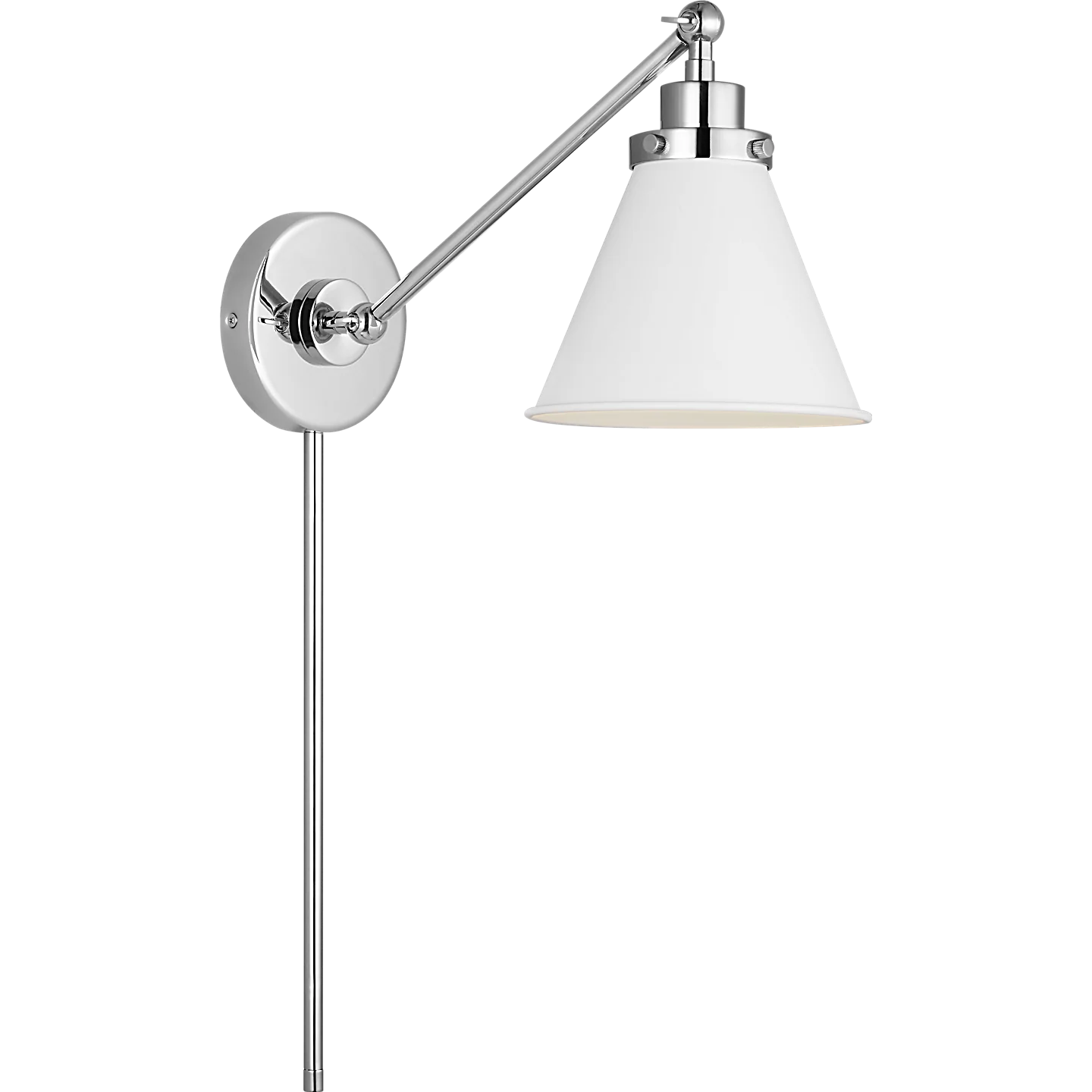 Wellfleet Single Arm Cone Task Sconce - Image 12