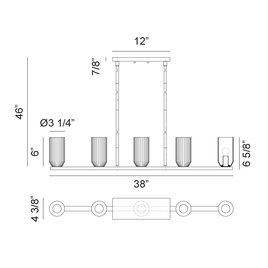 Westlock Linear Pendant - Image 6