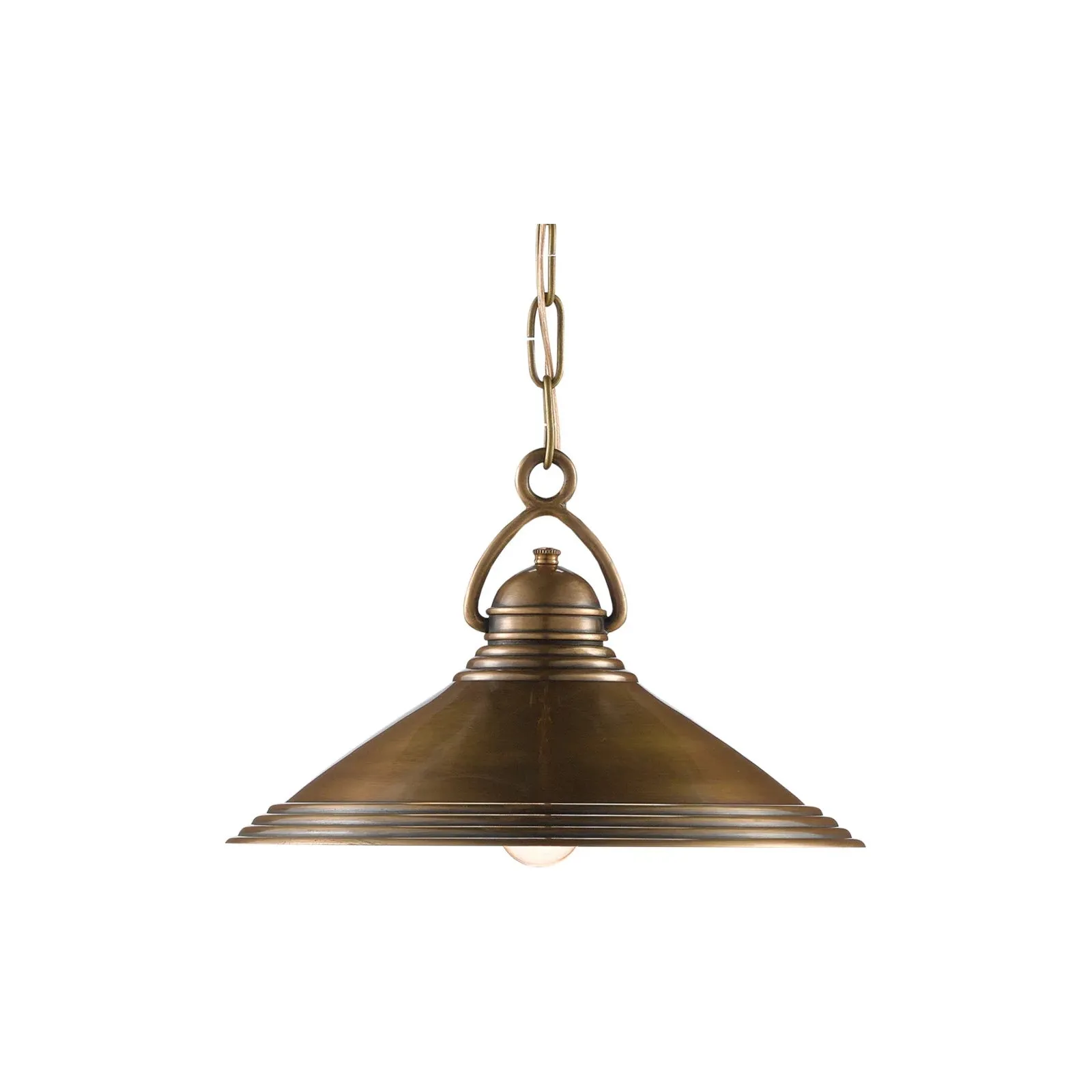 Weybright Brass Pendant