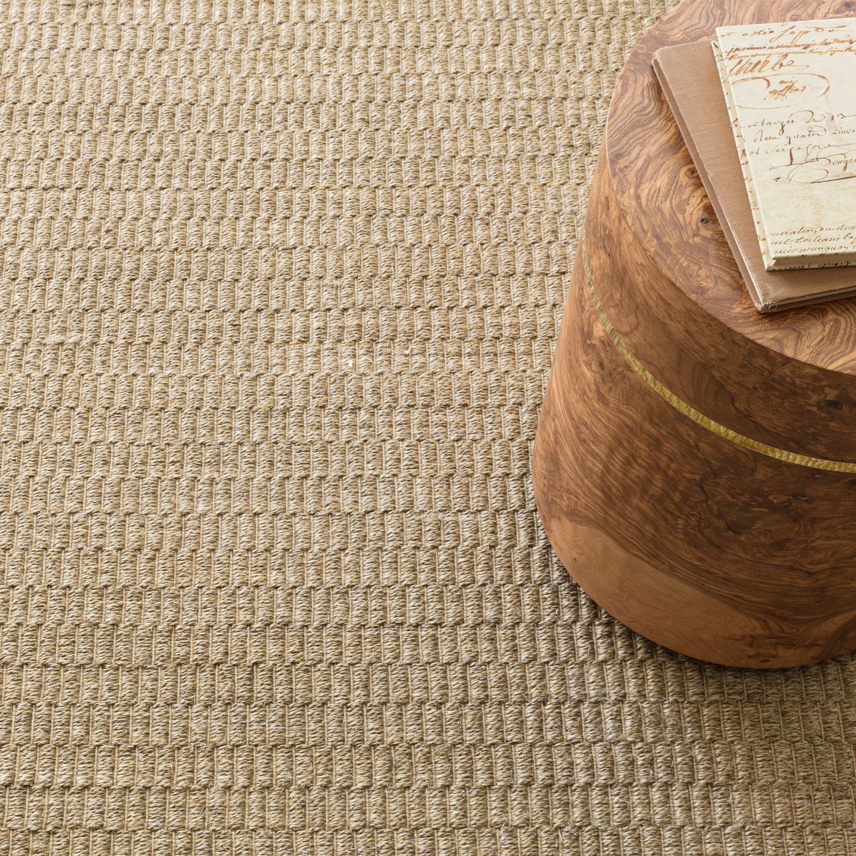 Wicker Natural Woven Sisal Rug - Image 4