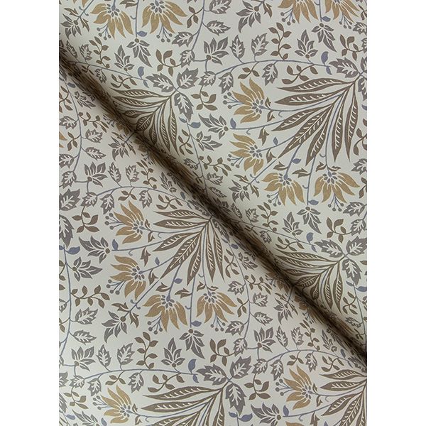 Woodbury Floral Damask Wallpaper - Image 4