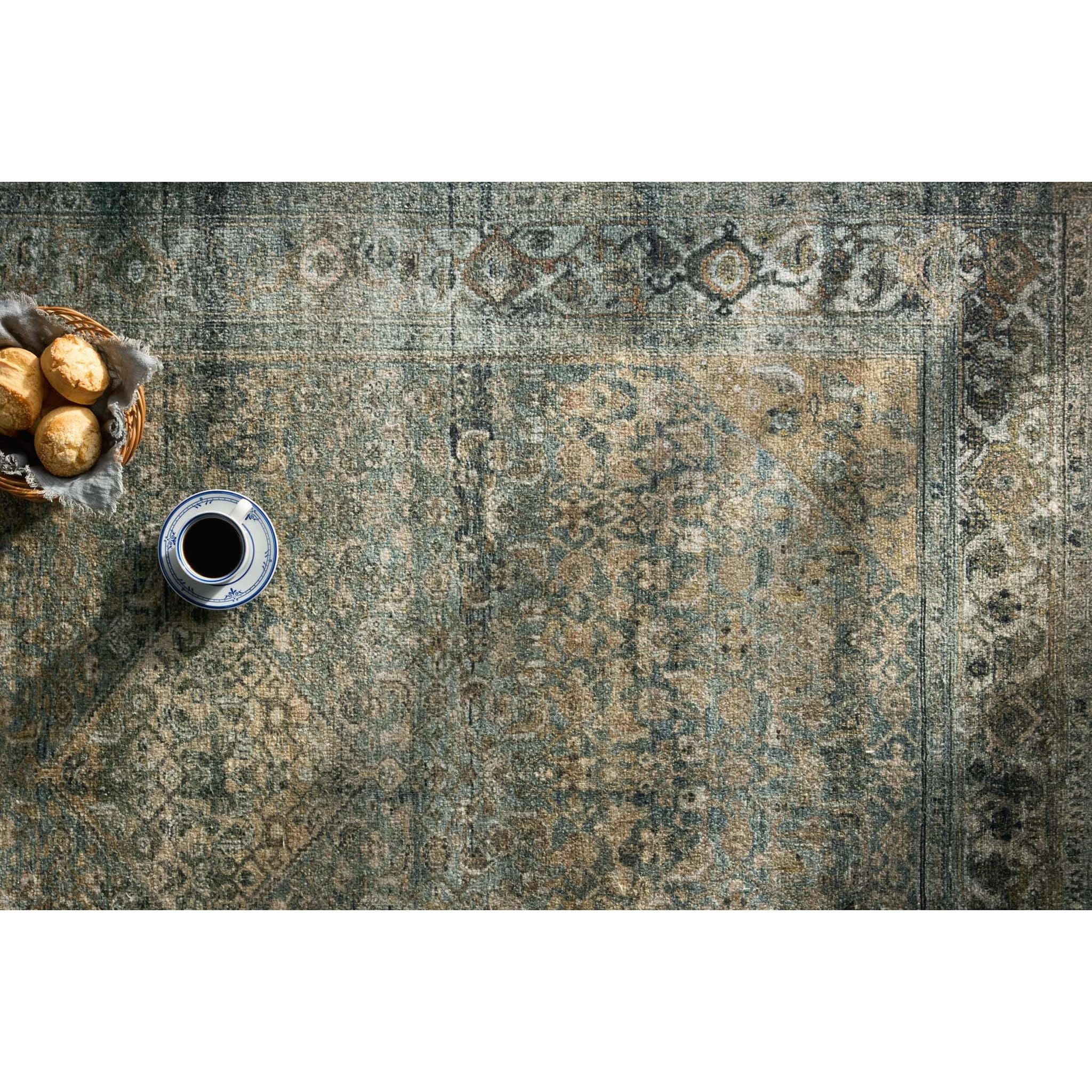 Wimberly Lagoon / Wheat Rug | Magnolia Home by Joanna Gaines x Loloi - Image 3