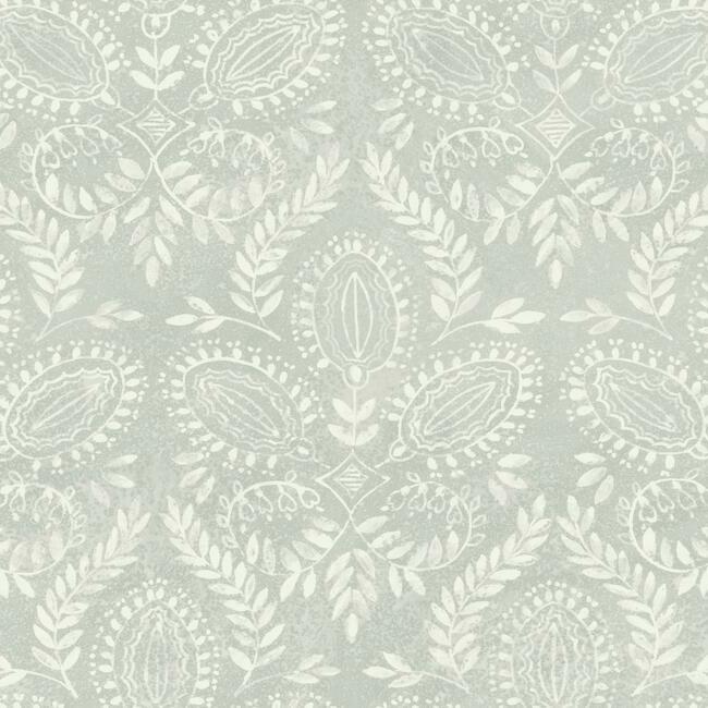 Laurel Damask Wallpaper - Image 12