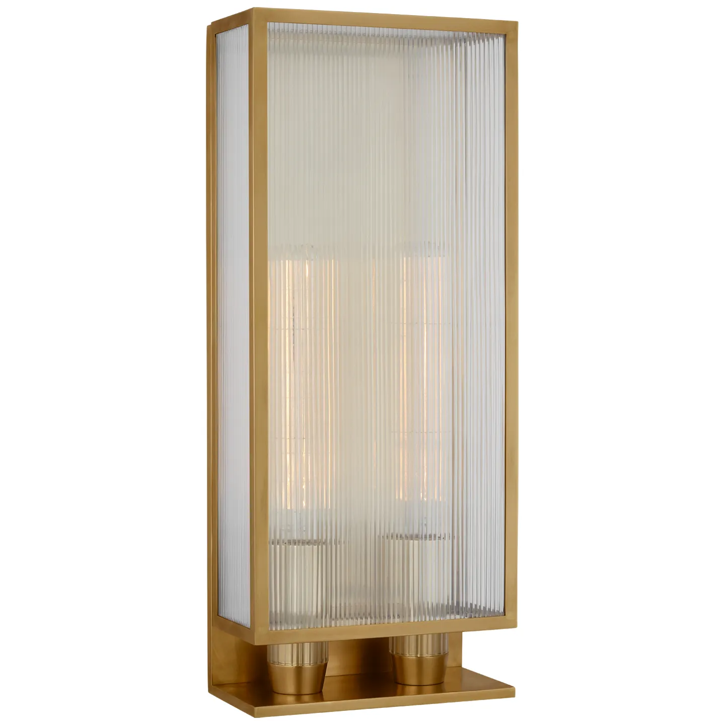 York 24" Double Box Outdoor Sconce