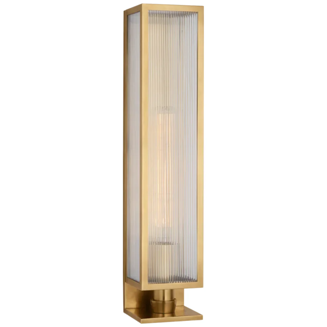 York Single Box Sconce