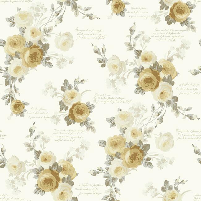 Heirloom Rose Wallpaper - Image 4