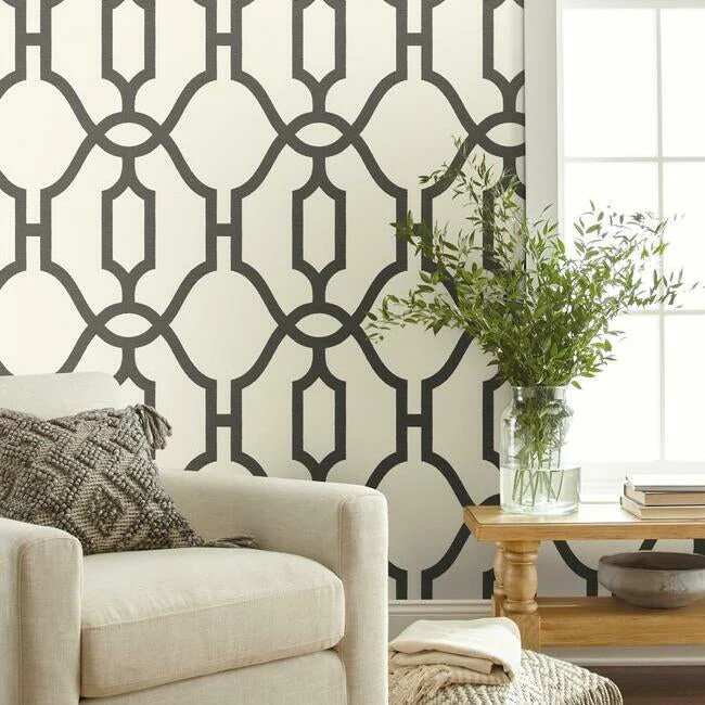 Woven Trellis Wallpaper - Image 2