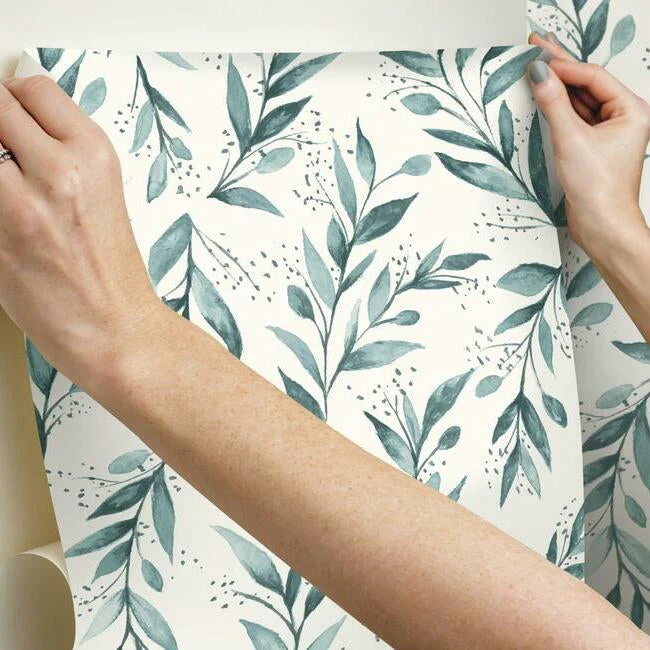 Olive Branch Premium Peel + Stick Wallpaper - Image 7