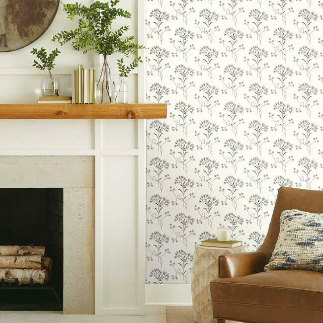 Wildflower Premium Peel + Stick Wallpaper - Image 2