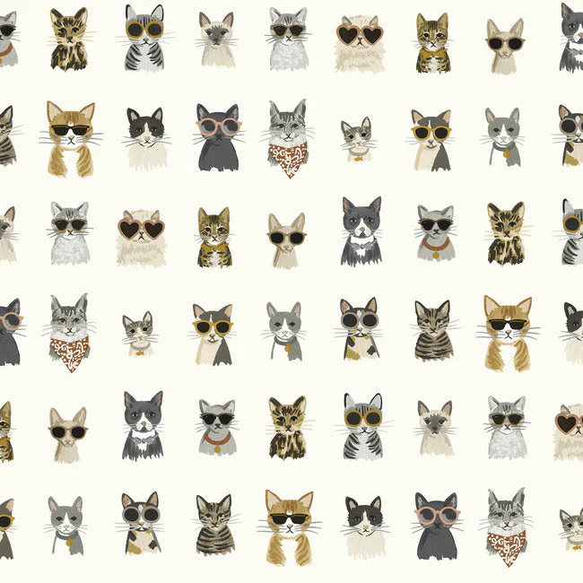 Cool Cats Premium Peel + Stick Wallpaper - Image 6