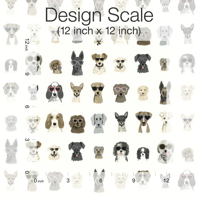 Dog Days Premium Peel + Stick Wallpaper - Image 10
